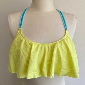Victoria’s Secret Neon Flounce Bikini Top